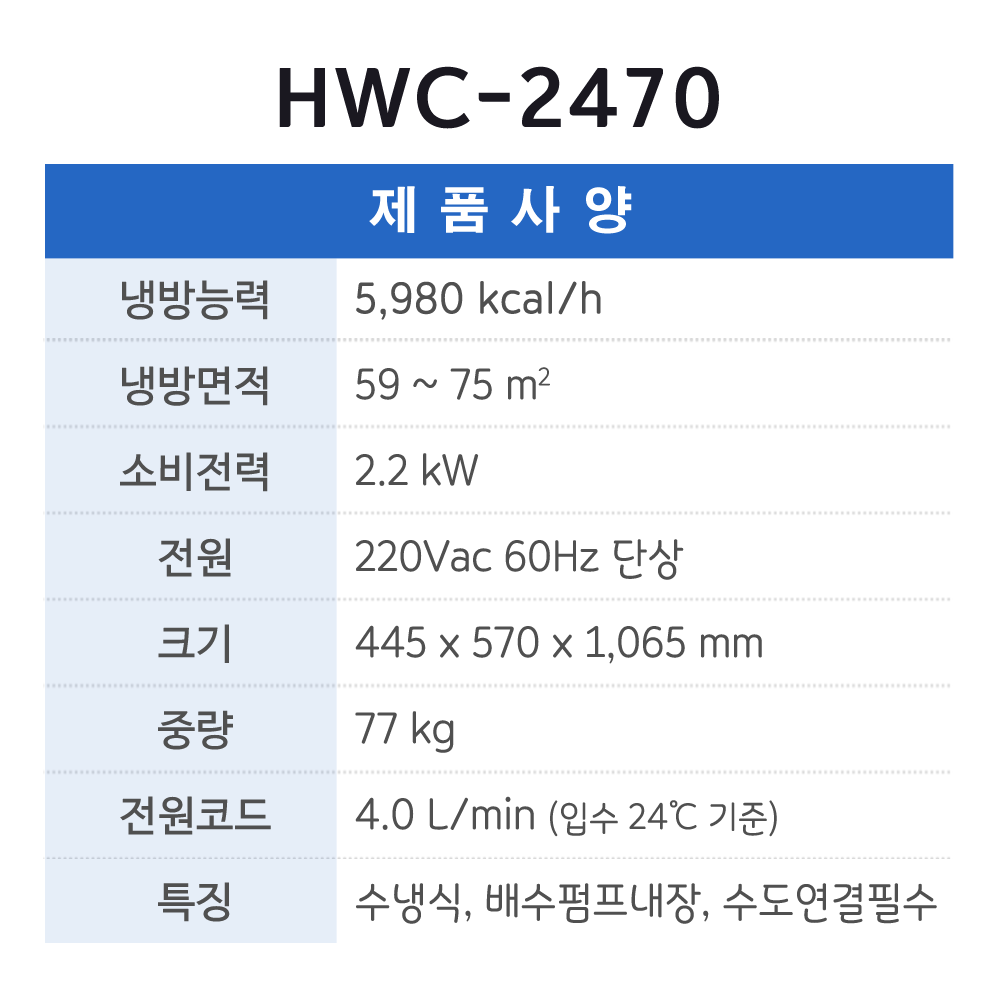 에어렉스 수냉식에어컨